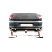 Nerezové koncovky, imitace výfuků Volkswagen Passat B8.5 3G2 (2019-2022)