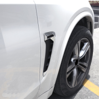 Chrom rámečky otvorů sání vzduchu v blatníku BMW X5 F15 / X6 F16