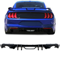 Zadní difuzor Ford Mustang Coupé/Cabrio (2017-2022) – 2.3 l Ecoboost / 3.7 l