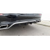 Zadní difuzor Mercedes Benz E W213 (2016-2020) standard - chrom hranaté koncovky