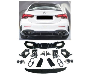 Zadní difuzor Mercedes Benz A V177 sedan - dvojitý výfuk (chrom koncovky)