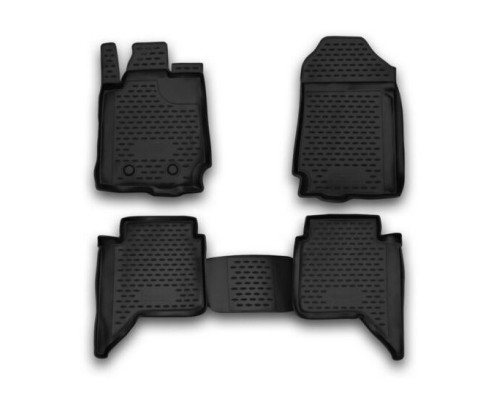 Gumové autokoberce Ford Ranger T6/T7/T8 (vysoký okraj)