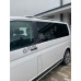 Hagusy, střešní nosiče Volkswagen Transporter T5/T6 (krátká verze) – stříbrné provedení