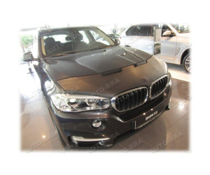Kožený kryt/potah kapoty BMW X5 F15 (2013-2018) - černý