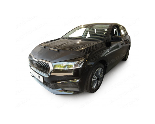 Škoda Fabia 4 - kožený kryt/potah kapoty