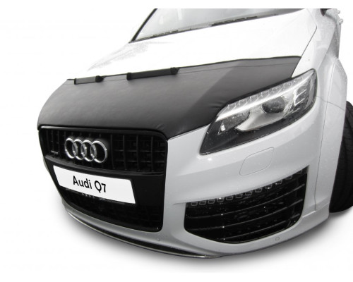 Audi Q7 (2005-2015) – kožený kryt/potah kapoty (vzhled carbon)