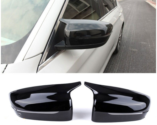 Kryty zpětných zrcátek BMW 5 G30/G31, BMW 3 G20/G21 - černé, lesklé