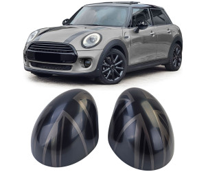 Kryty zrcátek Mini One/Cooper F54/F55/F56/F57 (2013-2018) - černo-šedé