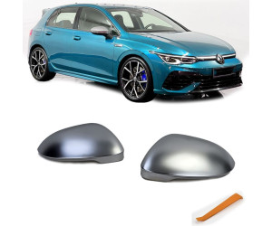 Kryty zrcátek Volkswagen Golf 8 / ID.3 - stříbrné matné (bez asistenta)