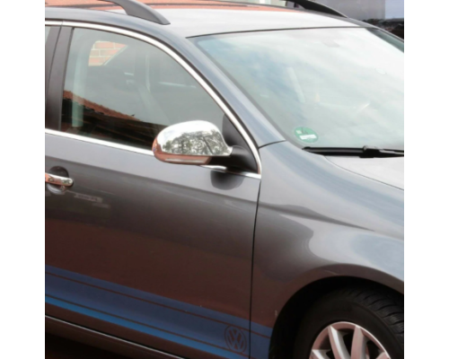 Nerezové kryty zpětných zrcátek Volkswagen Golf 5 / 6 / PLUS