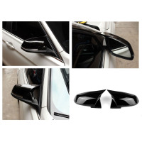 Kryty zpětných zrcátek BMW F20/F21/F22/F30/F31/F32/E84 - černé lesklé