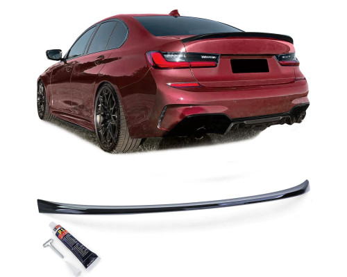 Zadní křídlo, spoiler BMW 3 G20 - černý lesklý