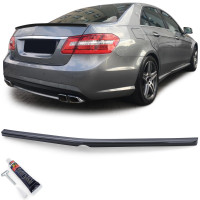 Zadní křídlo, spoiler Mercedes Benz E W212 sedan (2009-2016) černý lesklý