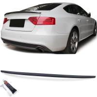 Zadní křídlo, spoiler Audi A5 8T/8F (2007-2016) - černé matné