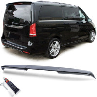 Zadní křídlo, spoiler Mercedes Benz W447 Vito - černý, lesklý