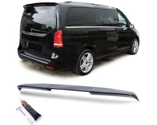 Zadní křídlo, spoiler Mercedes Benz W447 Vito - černý, lesklý