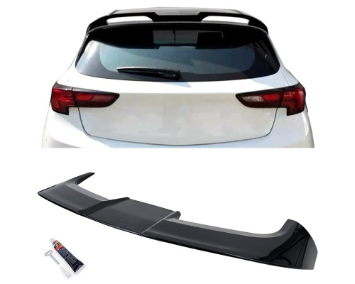 Zadní křídlo, spoiler Opel Astra K hatchback – černé lesklé