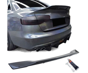 Zadní křídlo, spoiler Audi A4 8K (2009-2016) sedan - černý lesklý