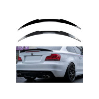 Zadní křídlo, spoiler BMW 1 E82 coupé (facelift) černý lesklý