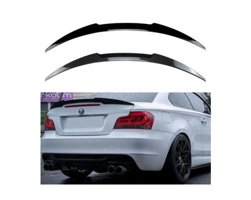 Zadní křídlo, spoiler BMW 1 E82 coupé (facelift) černý lesklý