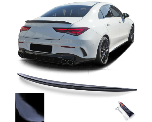 Zadní spoiler/křídlo Mercedes CLA C118 - černý lesklý