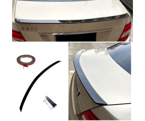 Zadní křídlo, spoiler Mercedes Benz C (W204 sedan) - černý, lesklý