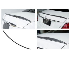 Zadní křídlo, spoiler Mercedes Benz E W213 (2016+) - zadní vzhled carbon