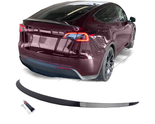 Zadní křídlo, spoiler Tesla Y (2019+) - černý lesklý