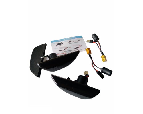 LED dynamické blinkry Opel Mokka, Opel Mokka X - zatmavené