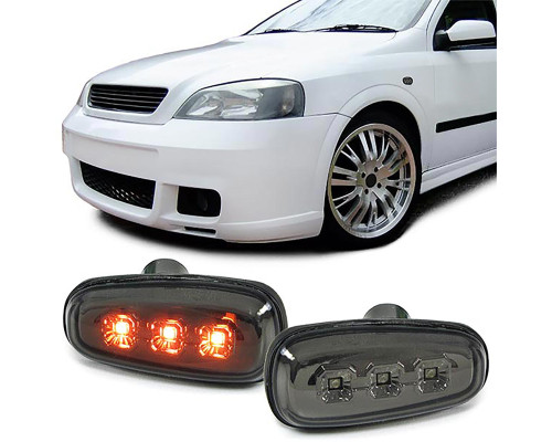 LED blinkry Opel Astra G, Zafira A - zatmavené