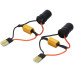 LED dynamické blinkry Opel Astra H, Zafira B, Corsa D/E, Meriva B, Insignia A - zatmavené