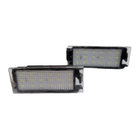 LED osvětlení SPZ Dacia Duster 2  