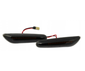 LED dynamické blinkry (velikost originálu) BMW E60/61, E90/91 + ostatní - zatmavené