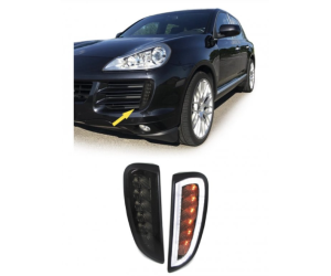 LED přední blinkry s denním svícením Porsche Cayenne (2006-2010)