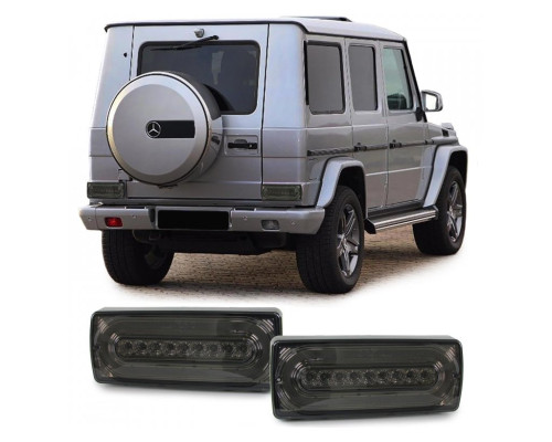 Mercedes Benz G (W463) – zadní LED světla zatmavená 