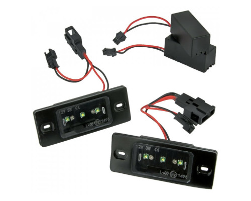 LED osvětlení SPZ Volkswagen Golf (kombi), Bora, Touareg, Tiguan, Passat - 3 CREE