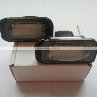 LED osvětlení SPZ Mercedes Benz W203 sedan (C třída)