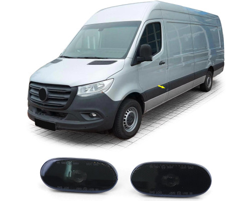 LED blinkry Mercedes Benz Sprinter W906/W907/W910 (2006+) - kouřové (6 ks)