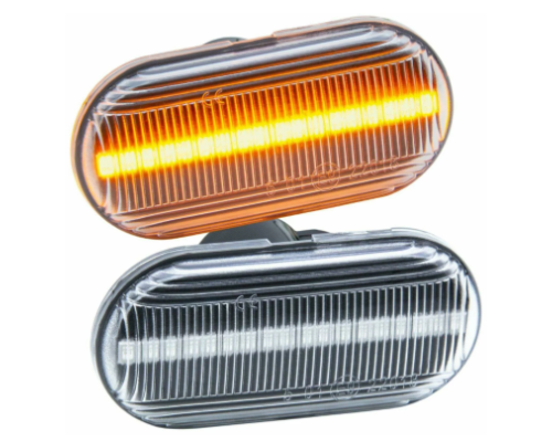 LED blinkry Dacia Duster 1 - čiré