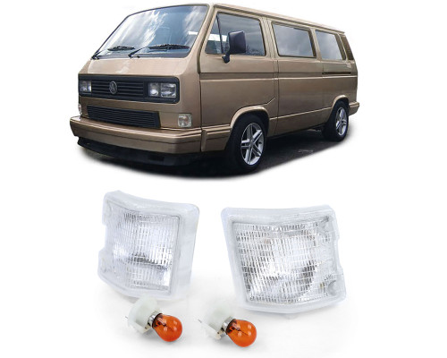 Přední blinkry Volkswagen Transporter T3 (1979-1992) čiré