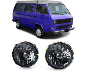 Přední kulatá světla Volkswagen Transporter T3 (1979-1992) zatmavená