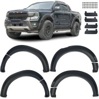Lemy blatníků Ford Ranger T9 Wildtrak/XL/XLT (2023+) - verze bez imitace šroubků