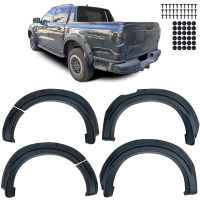 Lemy blatníků Ford Ranger T9 Wildtrak/XL/XLT (2023+) - verze s imitací šroubků