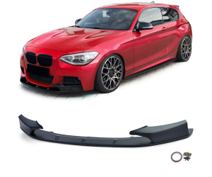 Přední spoiler / lízátko BMW 1 F20/F21 (2010-2014) - černý matný