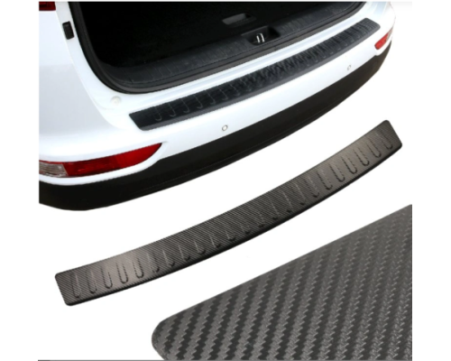 Nerezová ochranná lišta na nárazník Mercedes Benz ML (W164) - vzhled carbon