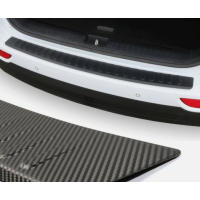 Nerezová ochranná lišta na nárazník Volkswagen Caddy (2015-2020) - vzhled carbon