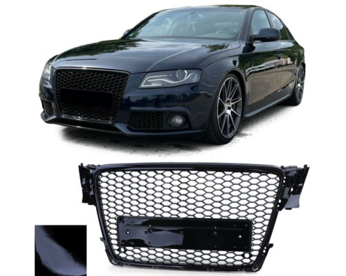 Maska Audi A4 B8 (2007-2011) - černá lesklá