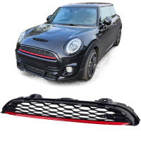 Maska Mini One/Cooper F55/F56/F57 (2014-2020) - černá s červenou lištou