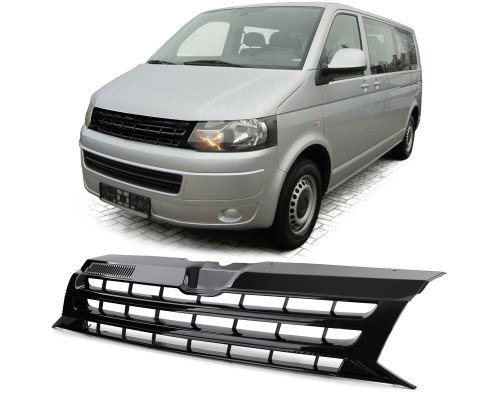 Maska Volkswagen Transporter T5 (2009-2015) - černá lesklá