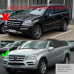 Maska Mercedes Benz GL X164 (2009-2012) GT vzhled – černá s chromem
